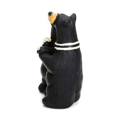 Black Bear by Jeff Fleming Bearfoots "Wedding Couple" wedding day rustic mini